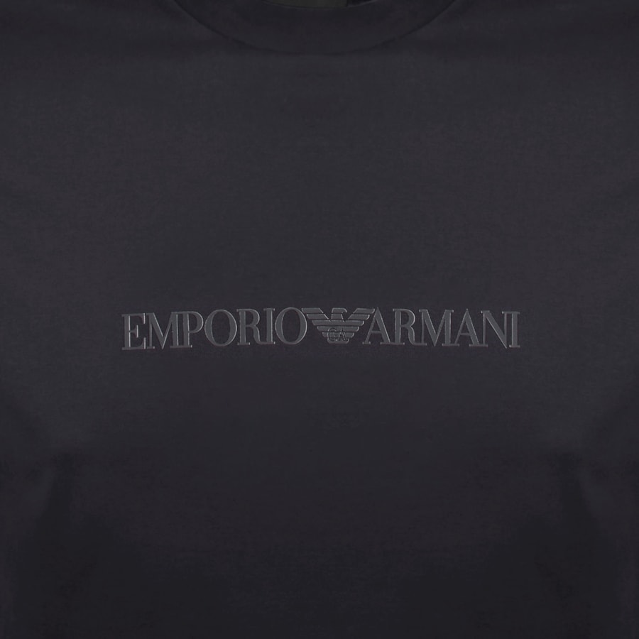 Image number 3 for Emporio Armani Logo T Shirt Navy