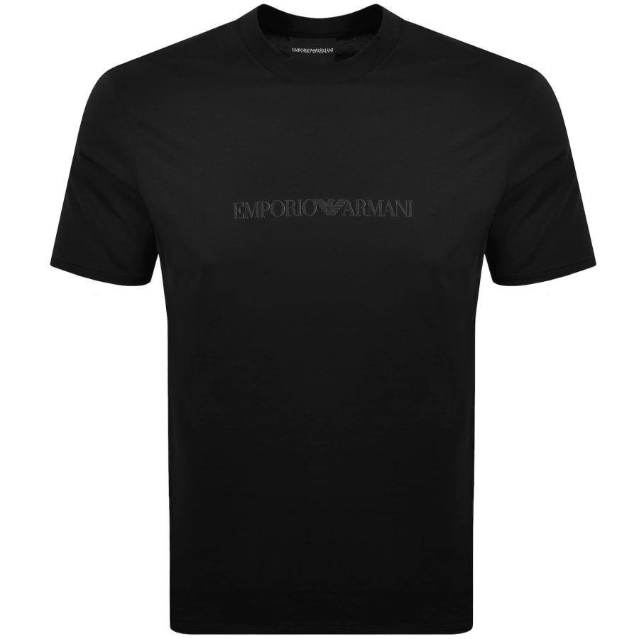 Image number 1 for Emporio Armani Logo T Shirt Black