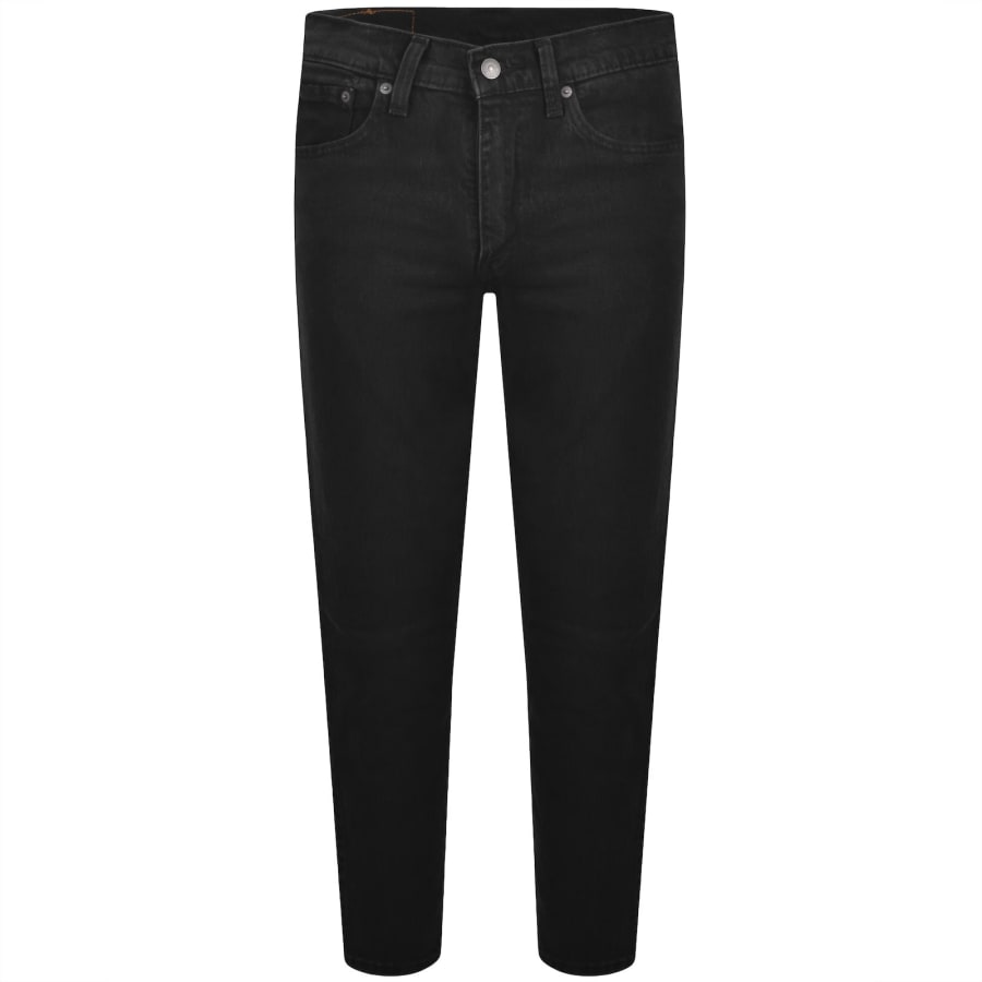 Image number 2 for Levis 515 Slim Taper Jeans Black