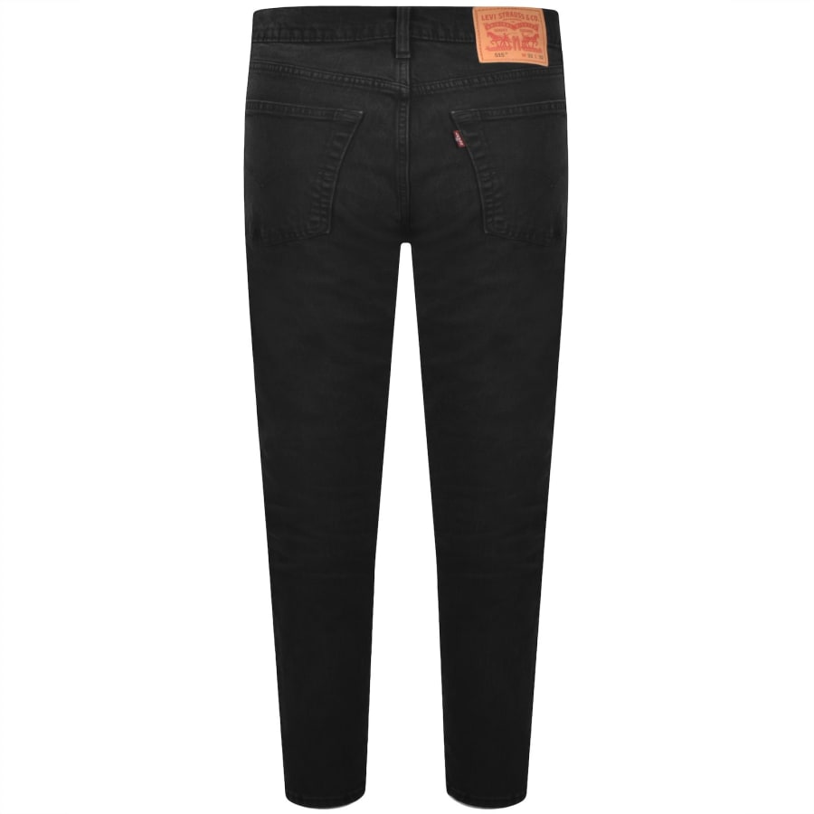 Image number 3 for Levis 515 Slim Taper Jeans Black