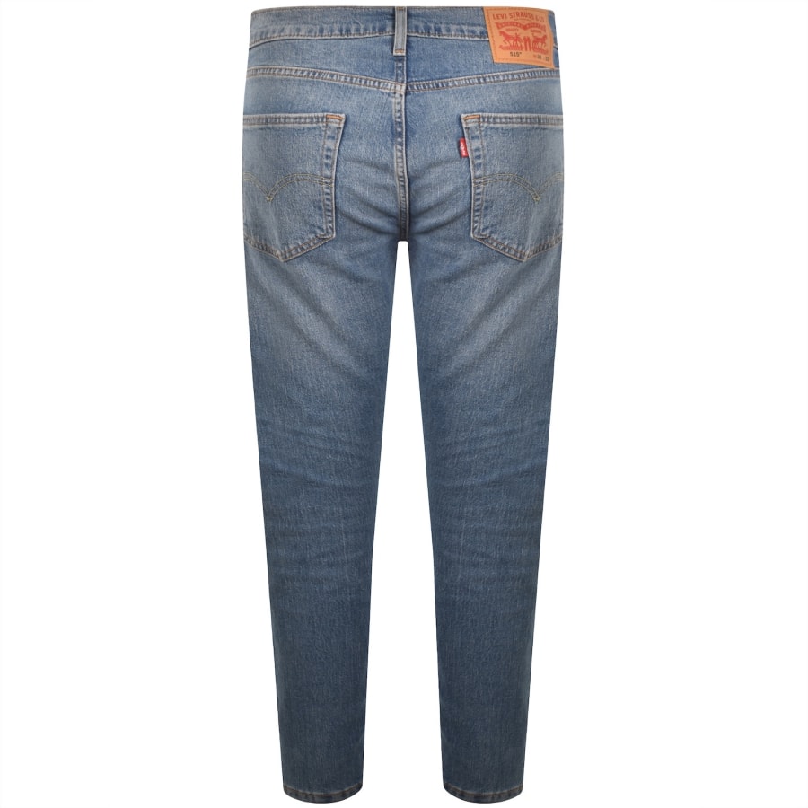 Image number 3 for Levis 515 Slim Taper Jeans Blue