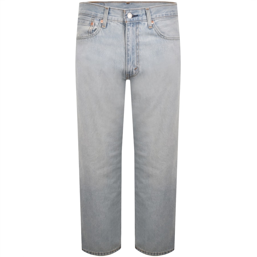 Image number 2 for Levis 555 Relaxed Straight Fit Jeans Blue