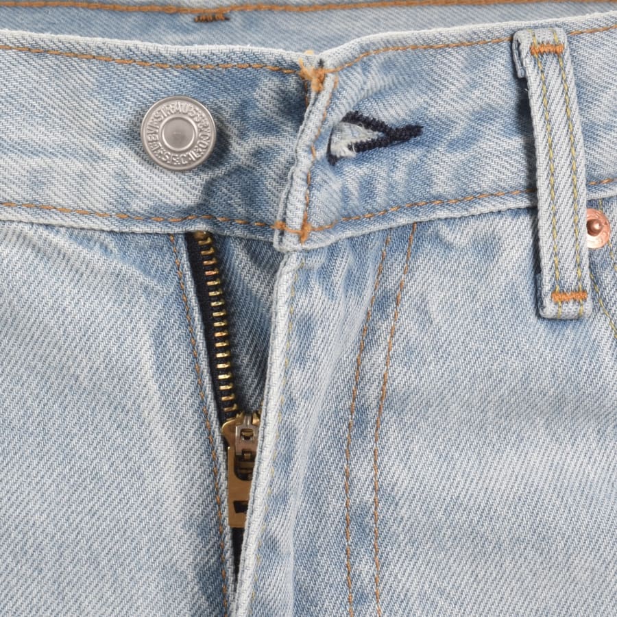 Image number 5 for Levis 555 Relaxed Straight Fit Jeans Blue