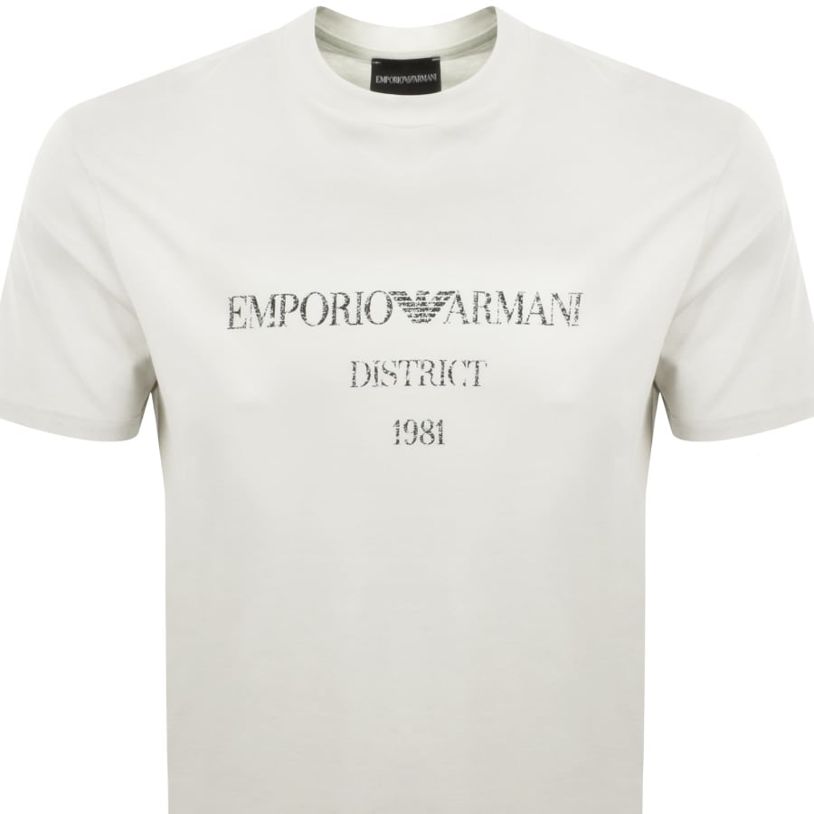 Image number 2 for Emporio Armani Logo T Shirt White