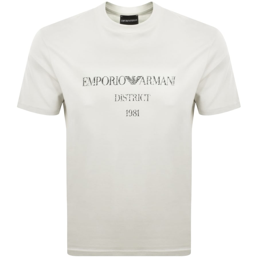 Image number 1 for Emporio Armani Logo T Shirt White