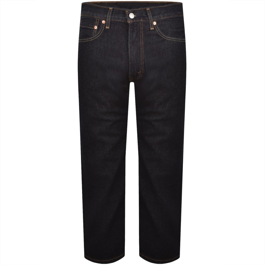 Image number 2 for Levis 555 Relaxed Straight Fit Jeans Blue