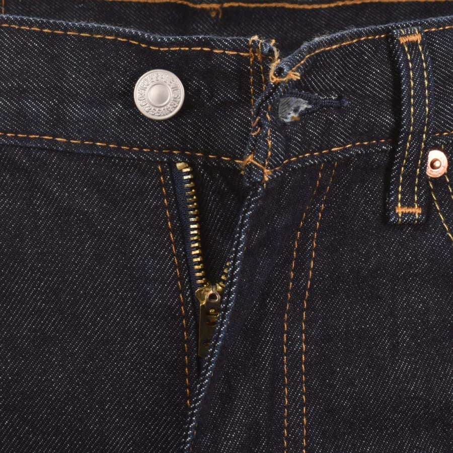 Image number 5 for Levis 555 Relaxed Straight Fit Jeans Blue