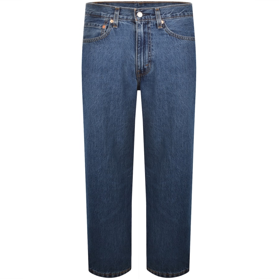 Image number 2 for Levis 565 Loose Straight Fit Jeans Blue