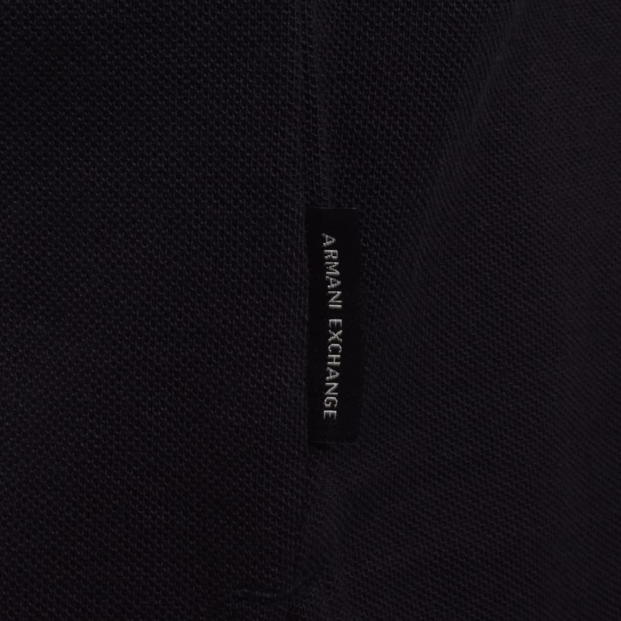 Image number 4 for Armani Exchange Polo T Shirt Deep Navy