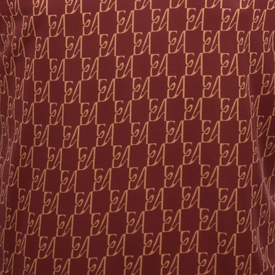 Image number 3 for Emporio Armani Logo T Shirt Red