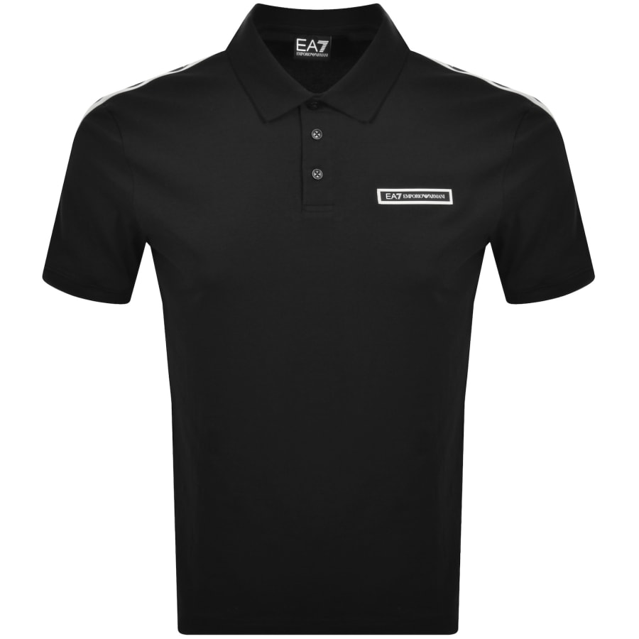 Image number 2 for EA7 Emporio Armani Polo T Shirt Black