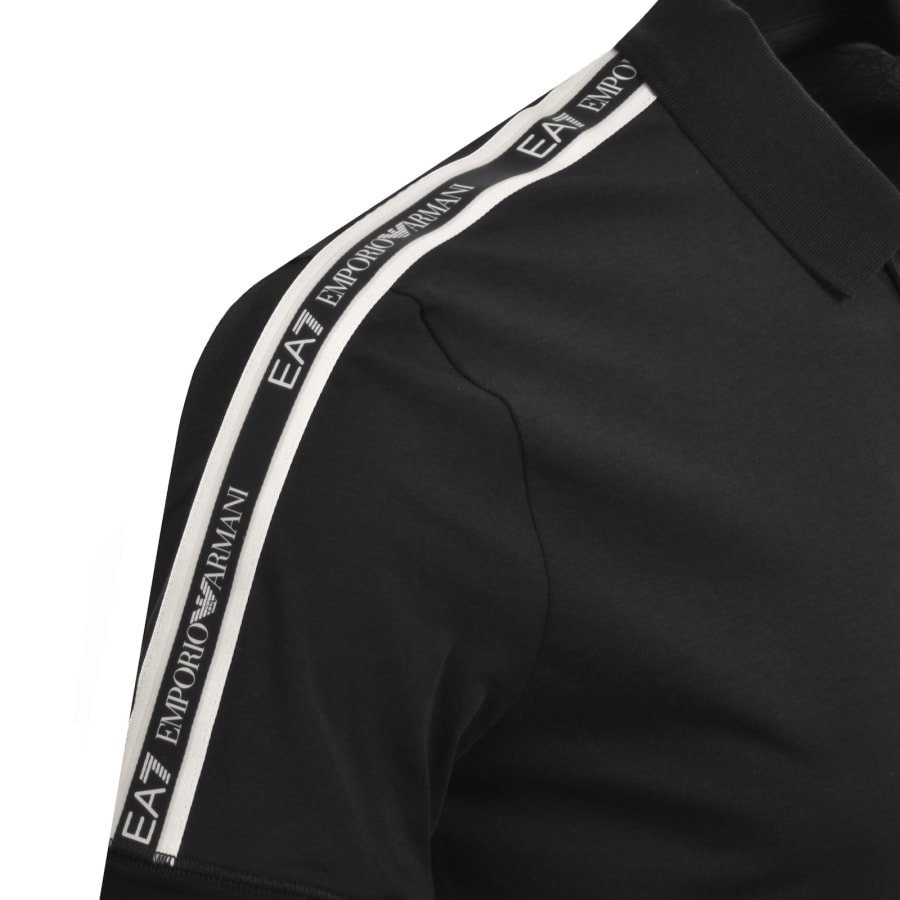 Image number 5 for EA7 Emporio Armani Polo T Shirt Black