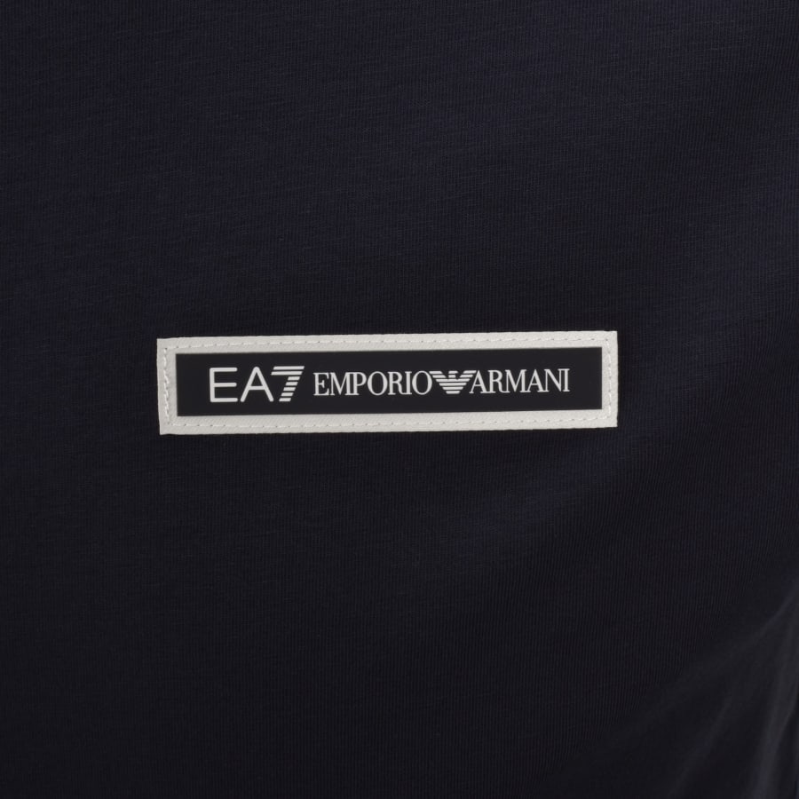 Image number 4 for EA7 Emporio Armani Polo T Shirt Armani Blue
