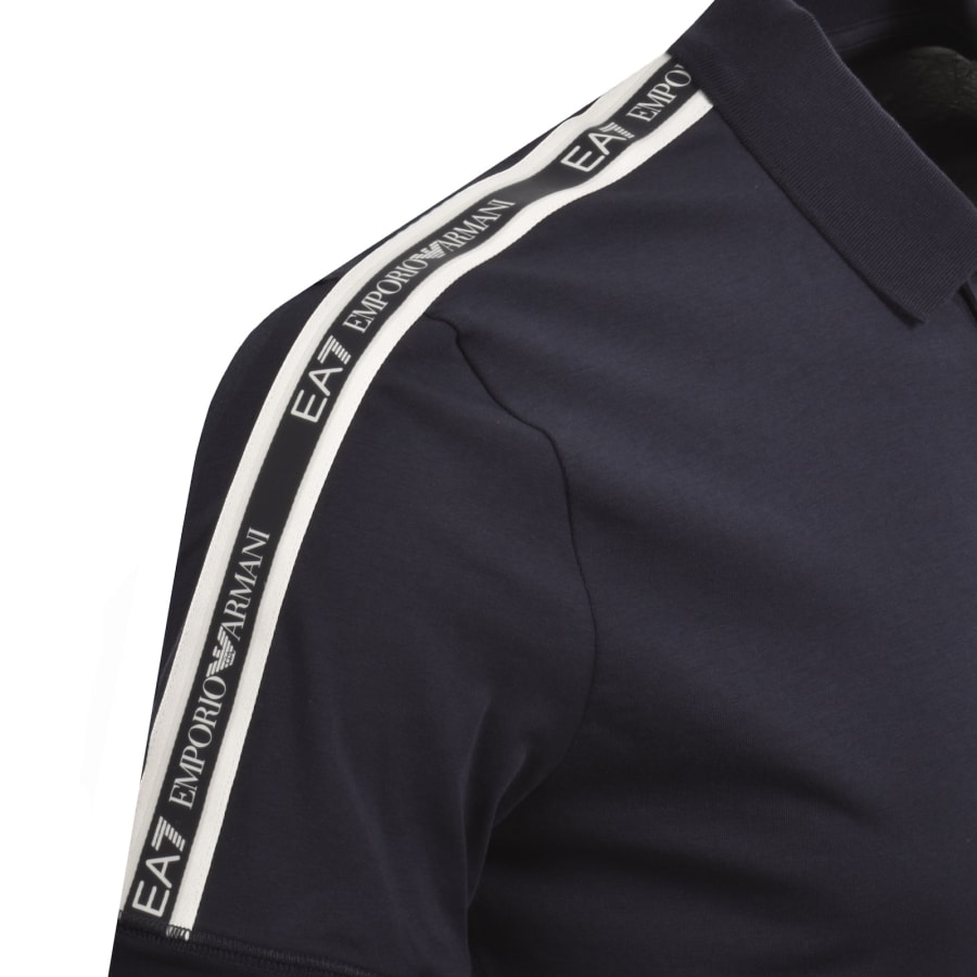 Image number 5 for EA7 Emporio Armani Polo T Shirt Armani Blue