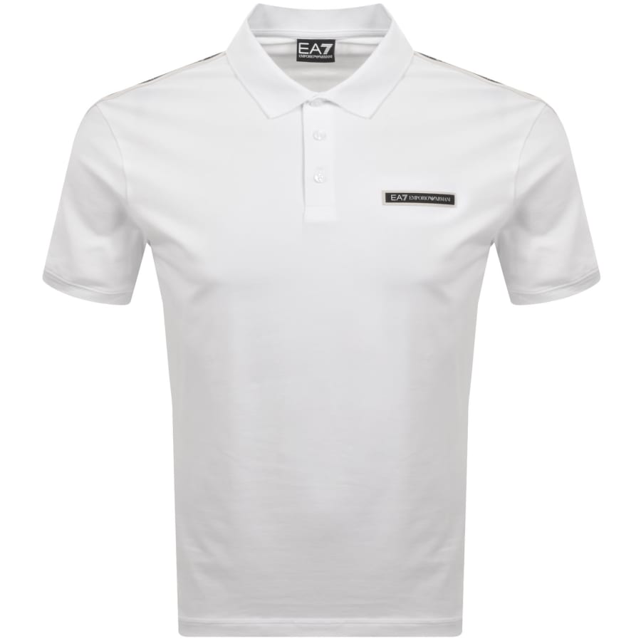 Image number 3 for EA7 Emporio Armani Polo T Shirt White