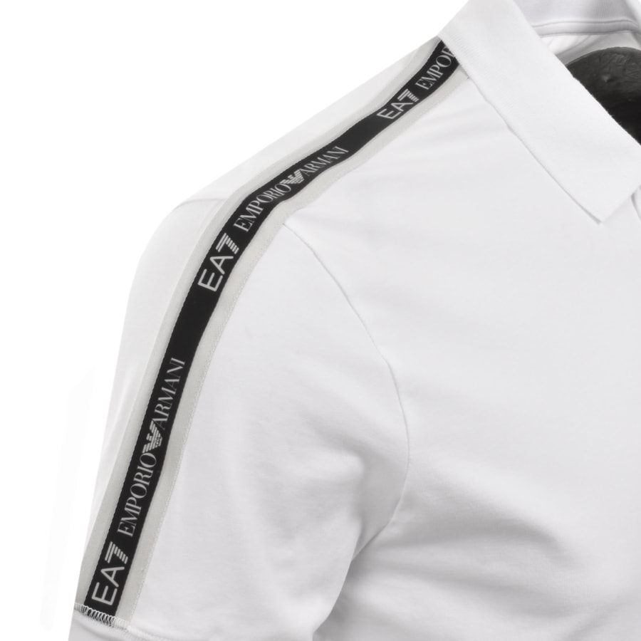 Image number 5 for EA7 Emporio Armani Polo T Shirt White