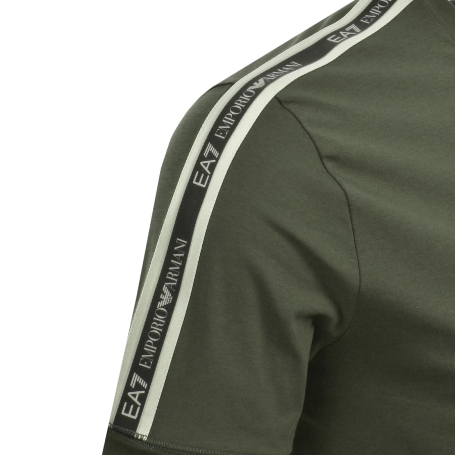 Image number 4 for EA7 Emporio Armani T Shirt Kalamata Green