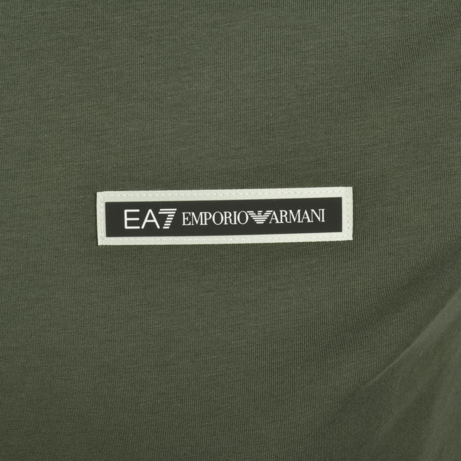 Image number 5 for EA7 Emporio Armani T Shirt Kalamata Green