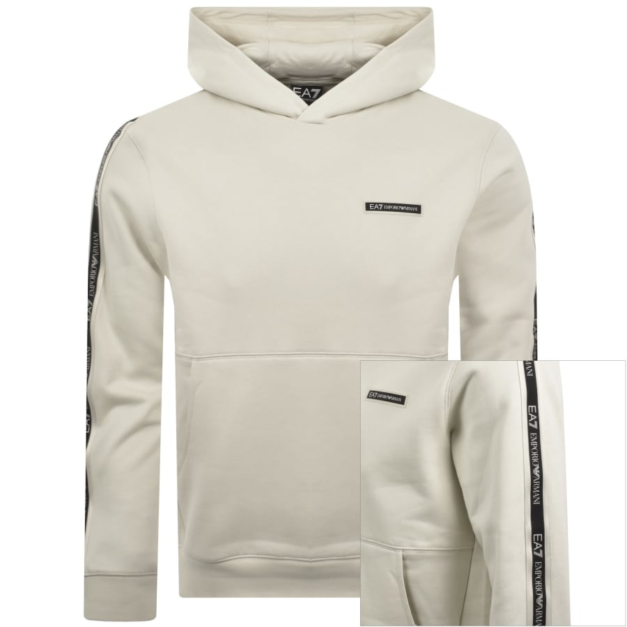 Image number 1 for EA7 Emporio Armani Hoodie Cream