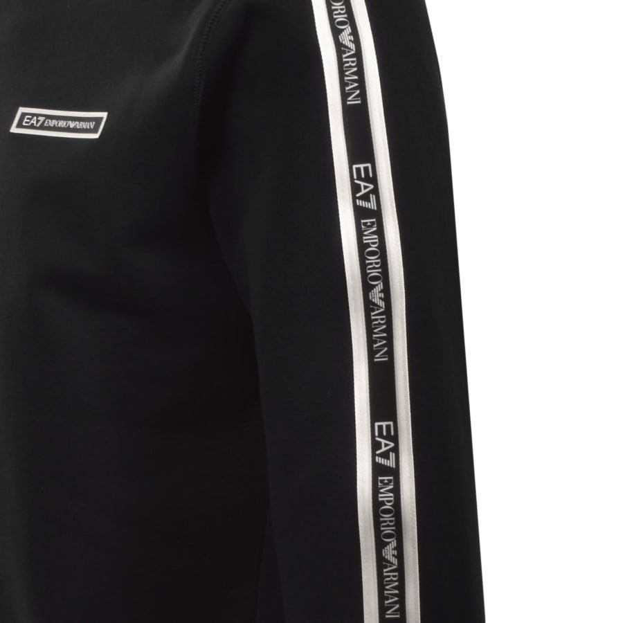 Image number 4 for EA7 Emporio Armani Zip Hoodie Black