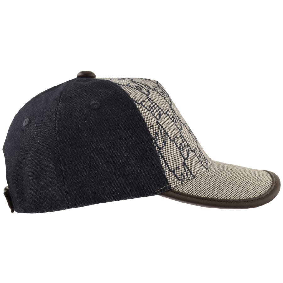 Image number 2 for Emporio Armani Baseball Logo Cap Navy