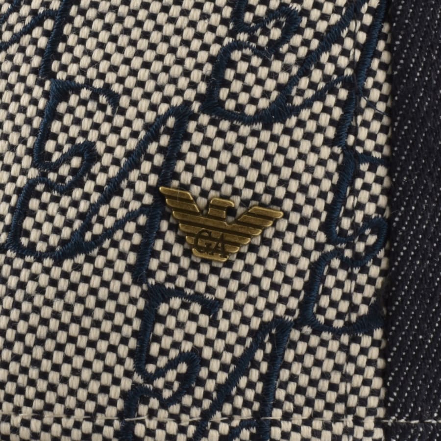 Image number 4 for Emporio Armani Baseball Logo Cap Navy