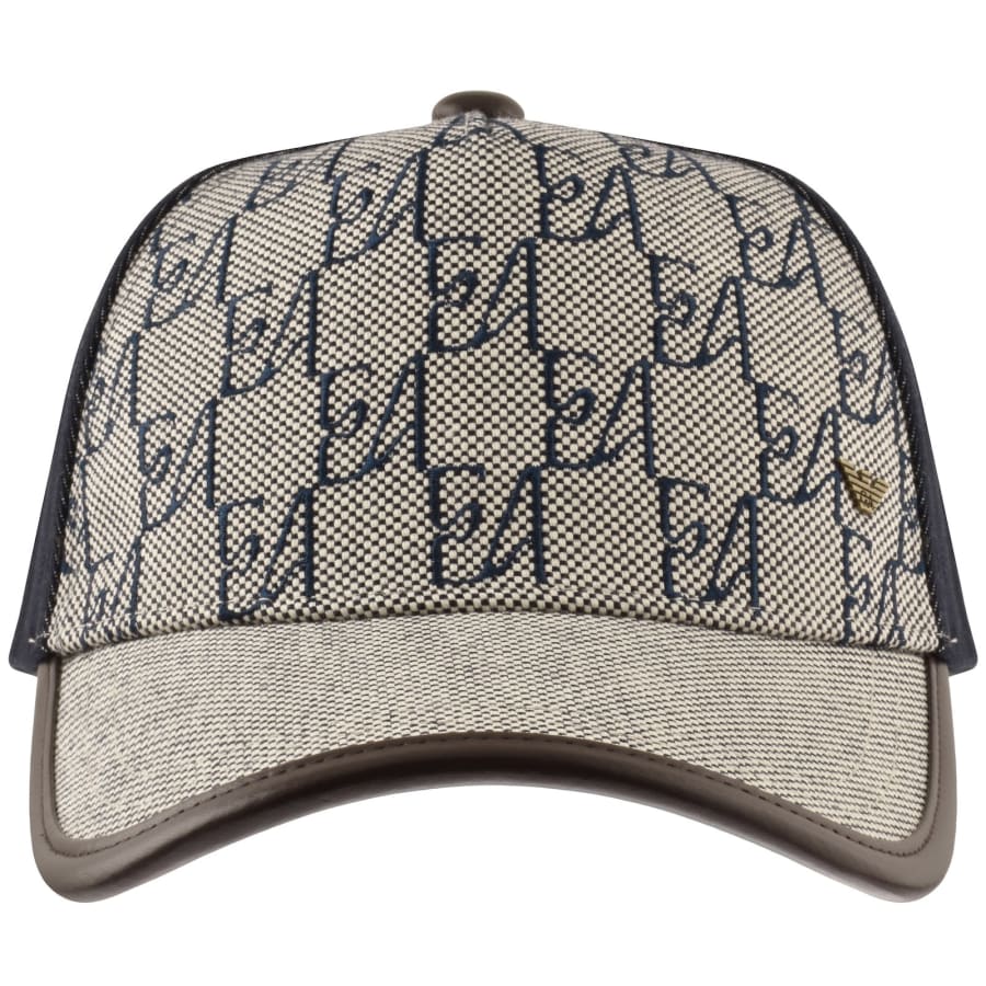 Image number 1 for Emporio Armani Baseball Logo Cap Navy