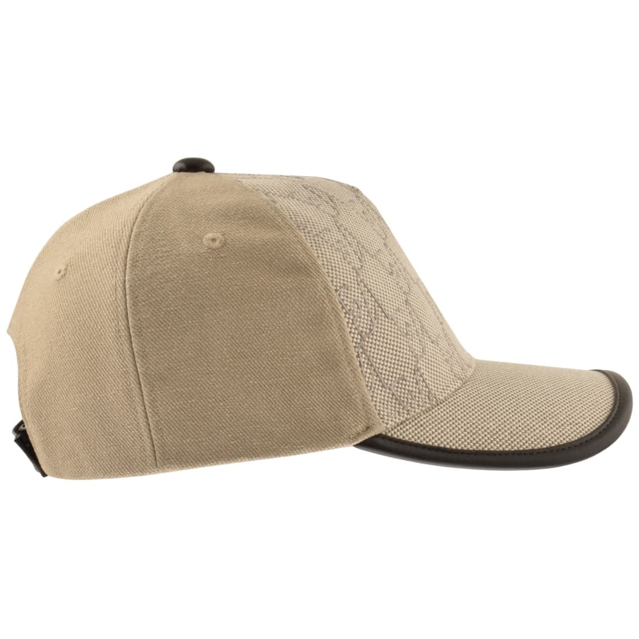 Image number 2 for Emporio Armani Baseball Logo Cap Beige