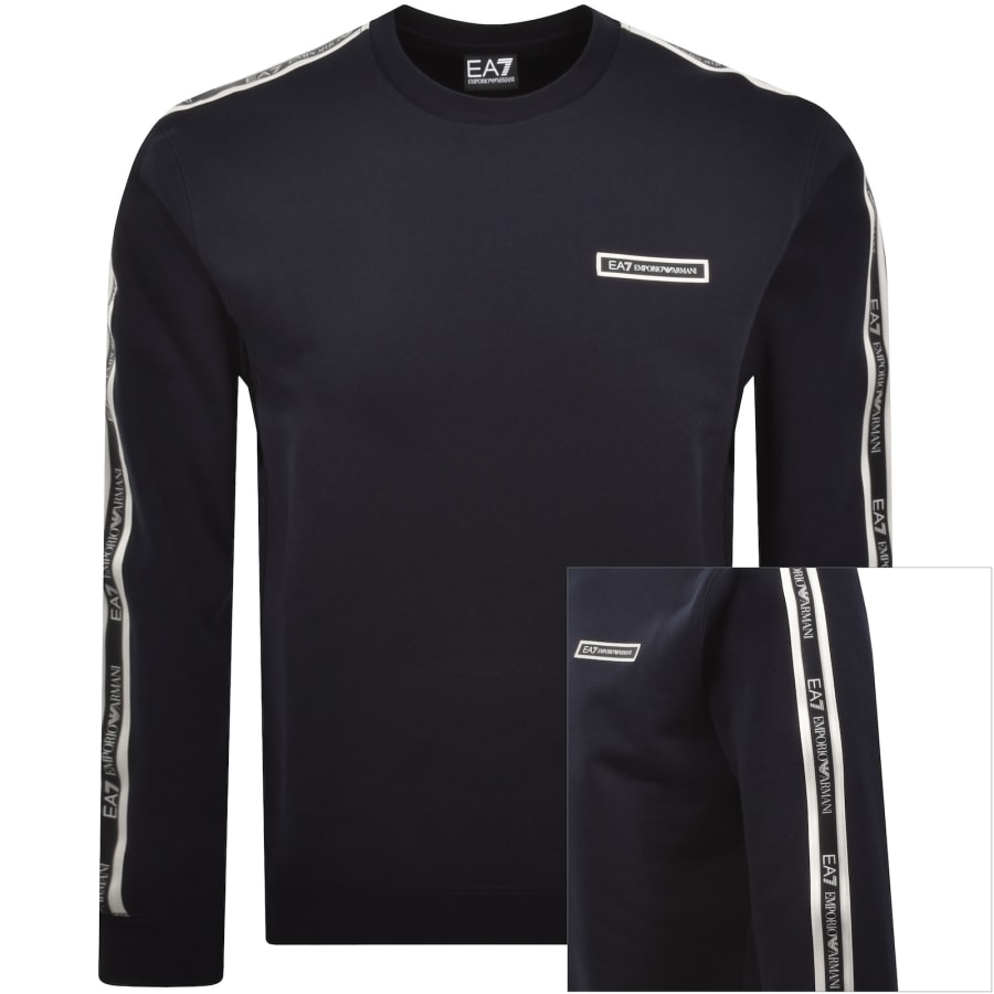 Image number 1 for EA7 Emporio Armani Sweatshirt Navy