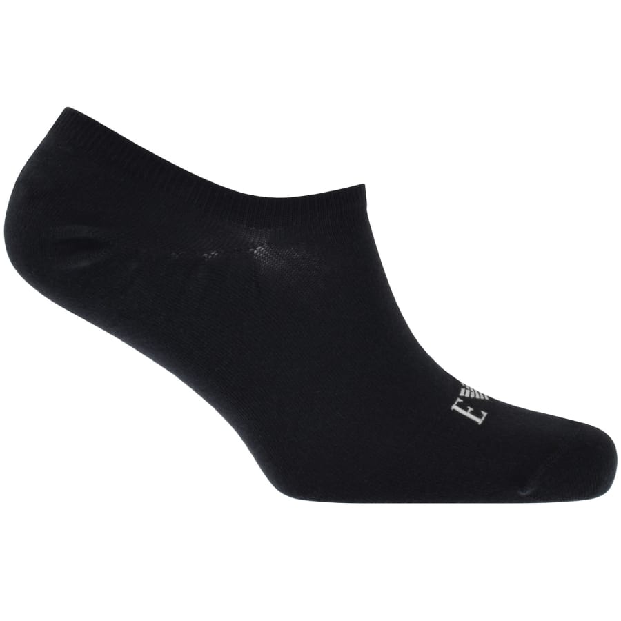 Image number 2 for Emporio Armani 3 Pack Low Cut Socks Navy