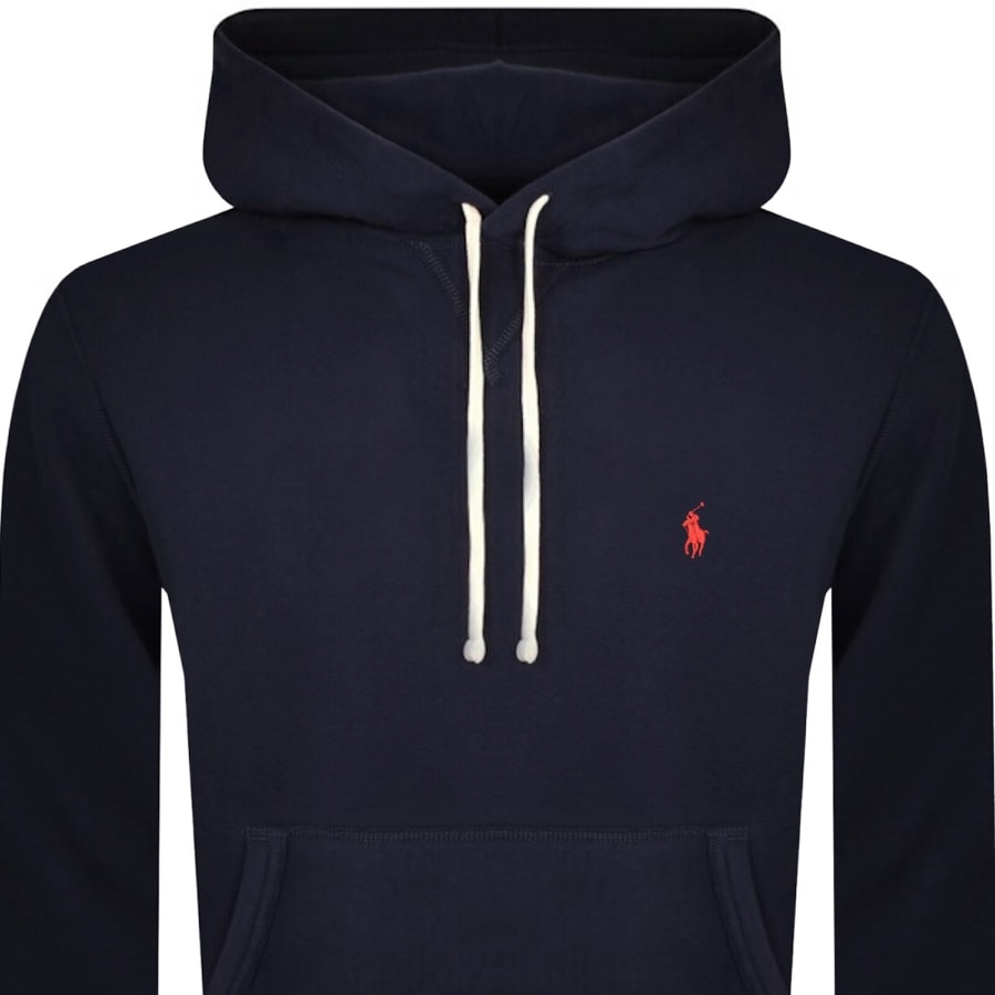 Image number 2 for Ralph Lauren Pullover Hoodie Navy