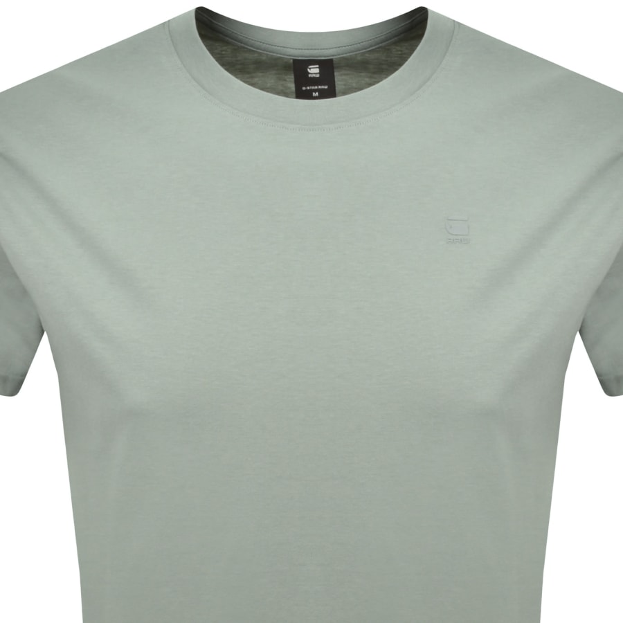 Image number 2 for G-Star Lash Logo T Shirt Iceberg Green