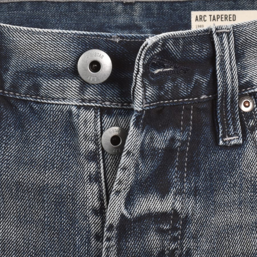 Image number 5 for G-Star Arc 3D Tapered Jeans Blue