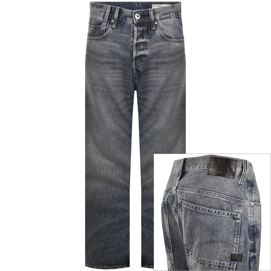 Image number 1 for G-Star Arc 3D Tapered Jeans Blue