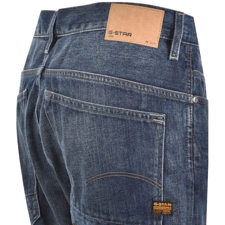 Image number 4 for G-Star Arc 3D Tapered Jeans Blue