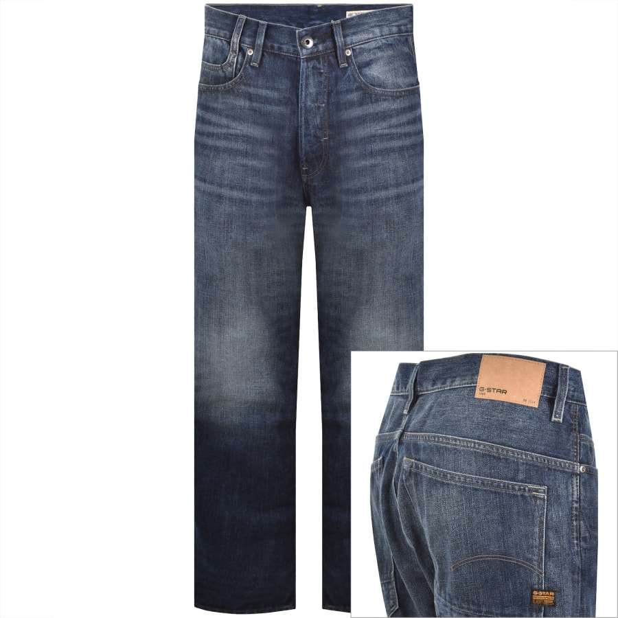 Image number 1 for G-Star Arc 3D Tapered Jeans Blue