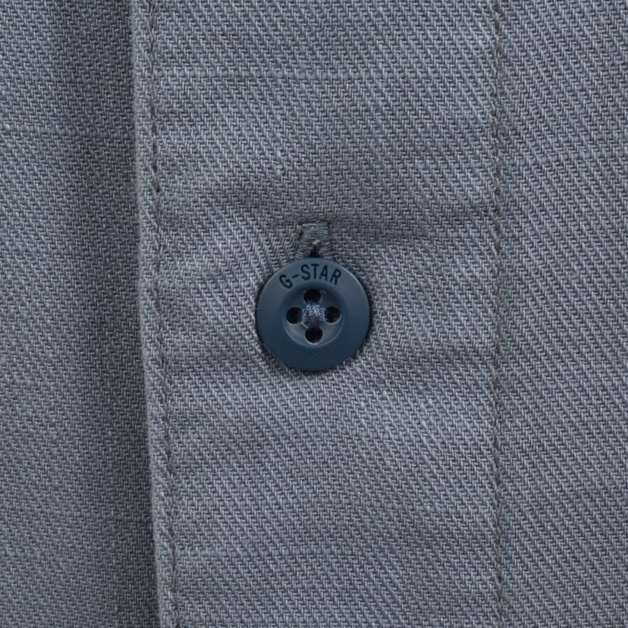 Image number 4 for G-Star Marine Slim Long Sleeved Shirt Blue