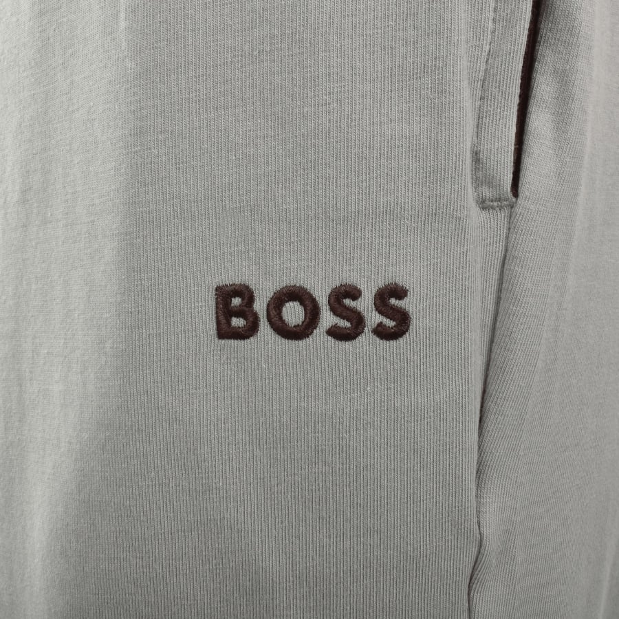 Image number 4 for BOSS Mix And Match Jersey Shorts Grey