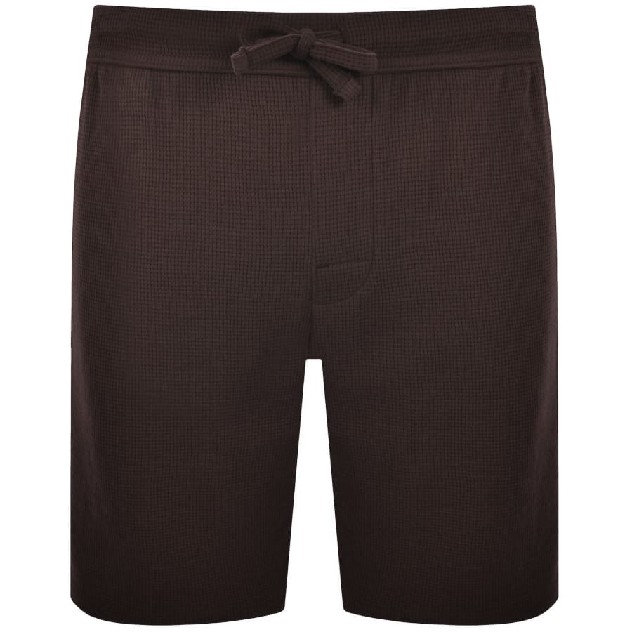 Image number 2 for BOSS Waffle Shorts Brown