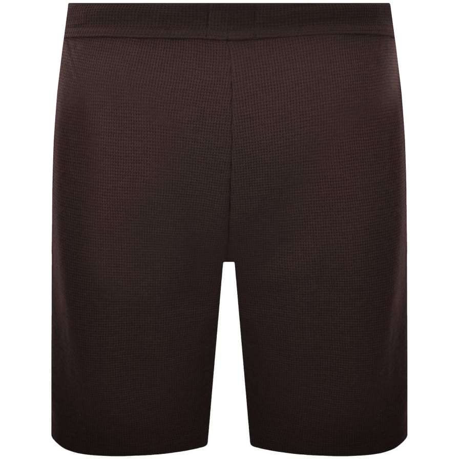 Image number 3 for BOSS Waffle Shorts Brown