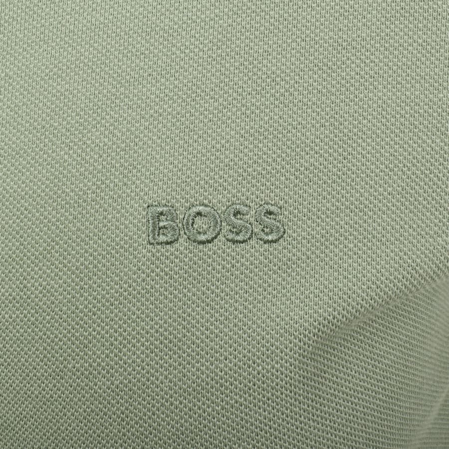 Image number 3 for BOSS Pallas Polo T Shirt Green