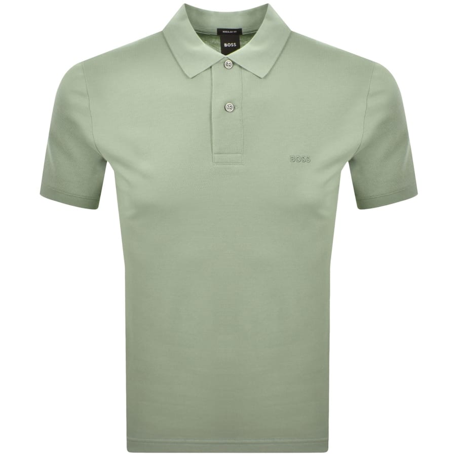 Image number 1 for BOSS Pallas Polo T Shirt Green