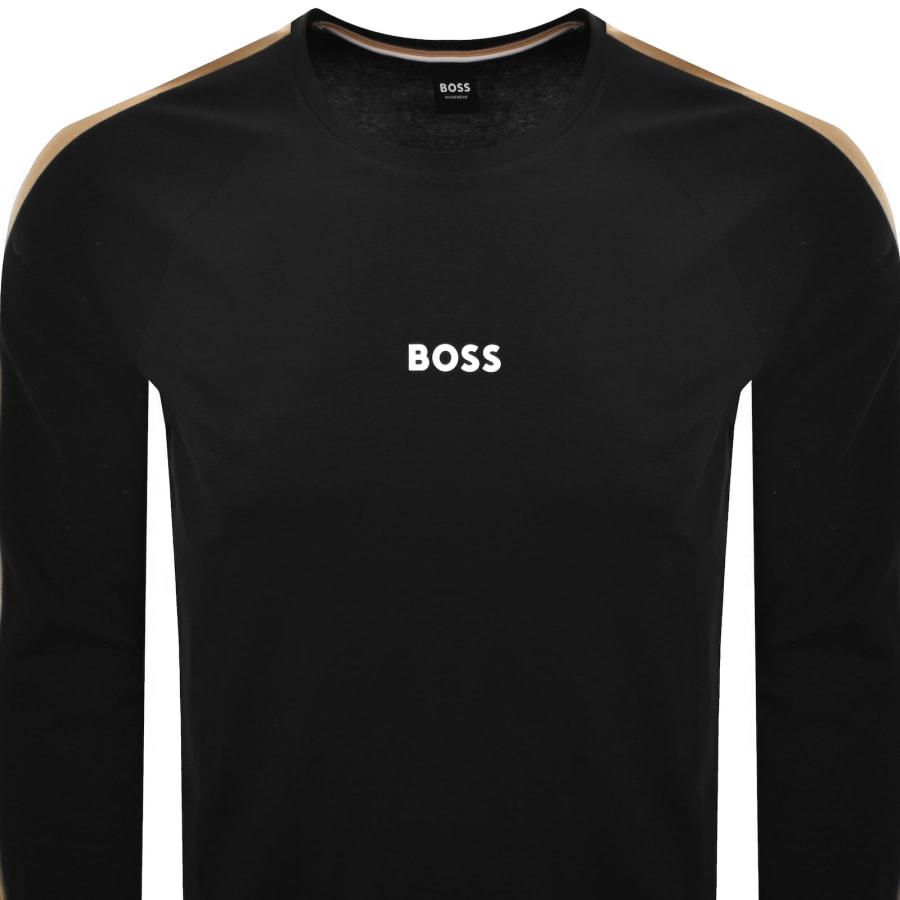 Image number 2 for BOSS Balance Long Sleeve T Shirt Black