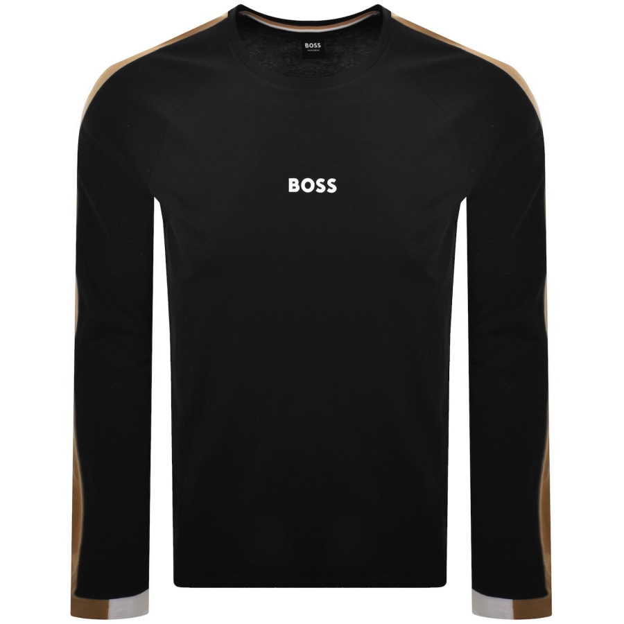 Image number 1 for BOSS Balance Long Sleeve T Shirt Black