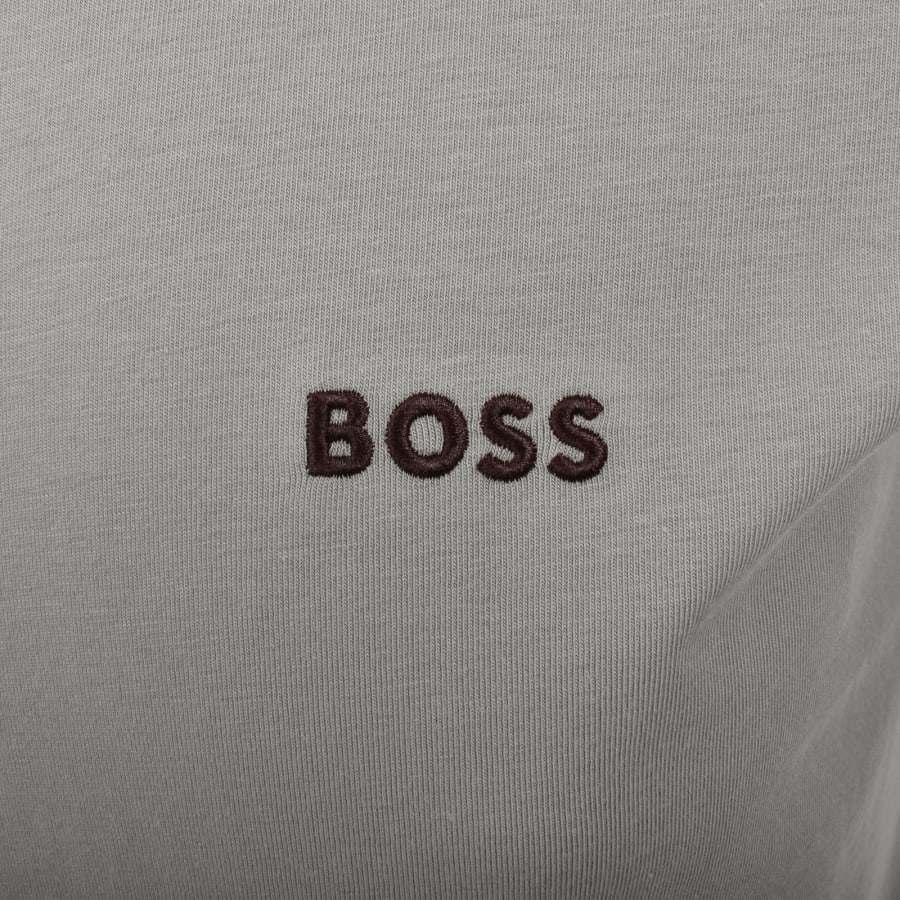 Image number 3 for BOSS Unique T Shirt Grey