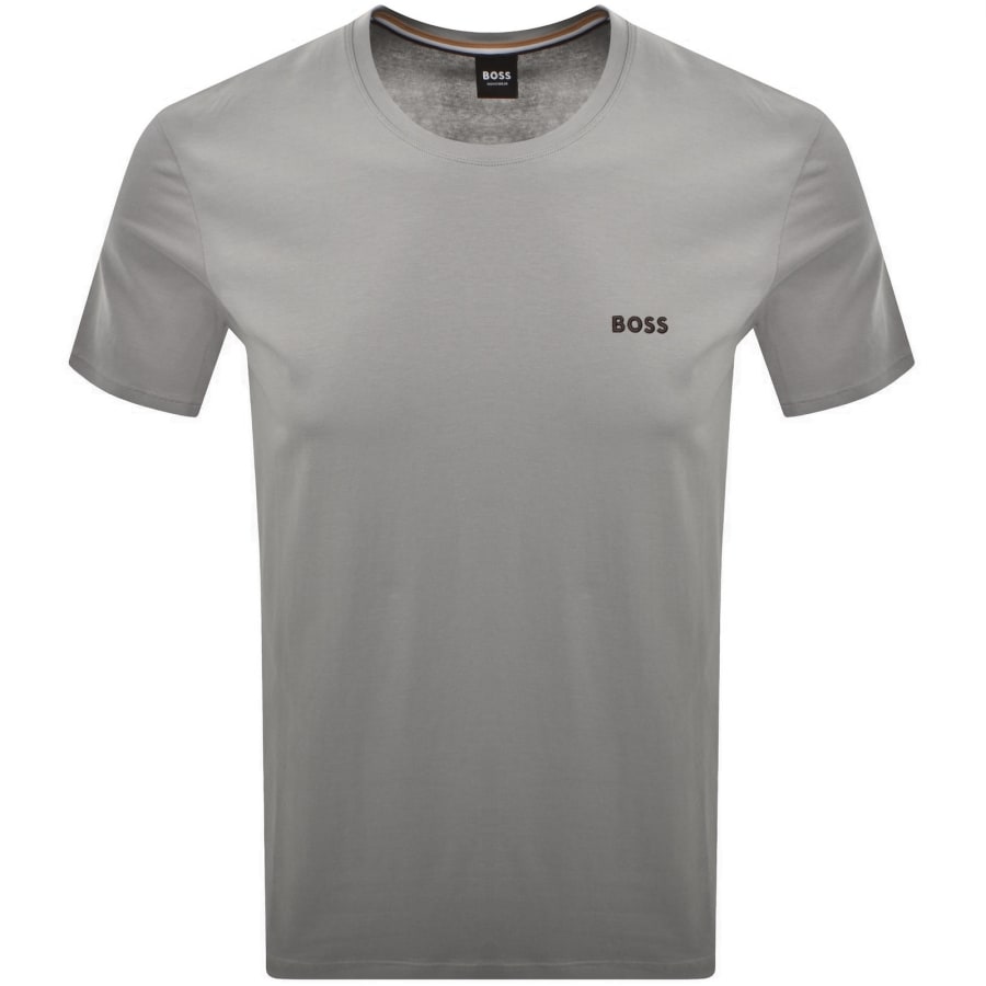 Image number 1 for BOSS Unique T Shirt Grey