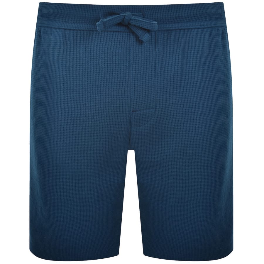 Image number 2 for BOSS Waffle Shorts Blue