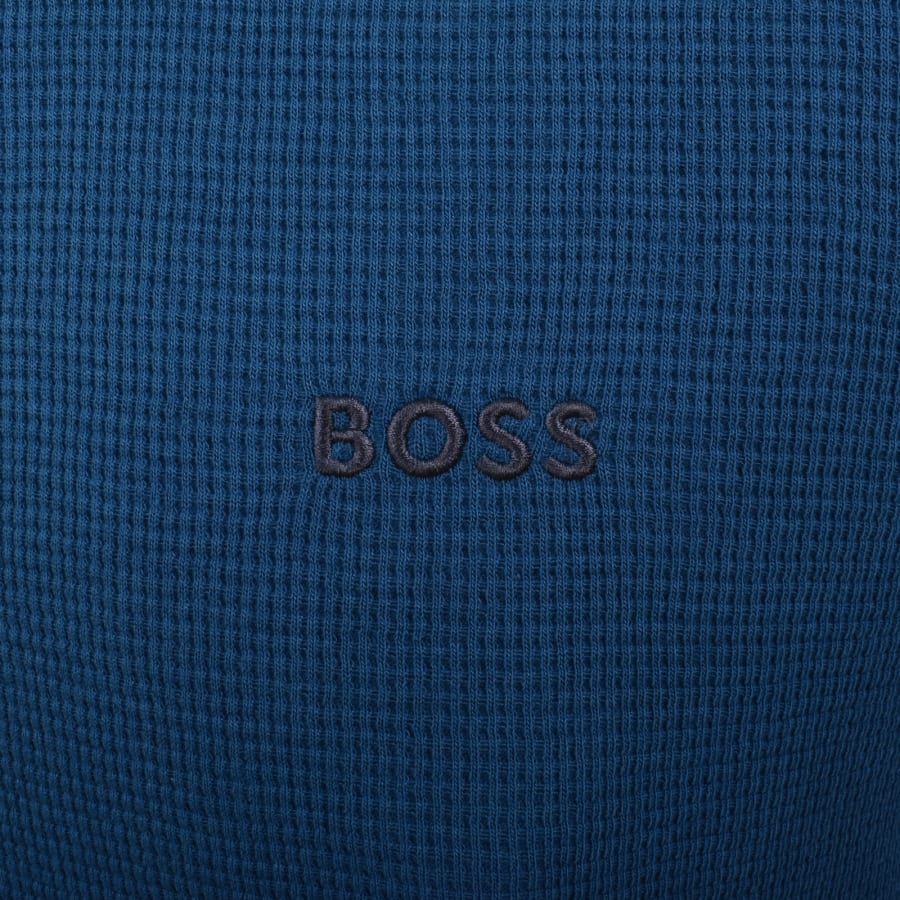 Image number 3 for BOSS Waffle T Shirt Blue