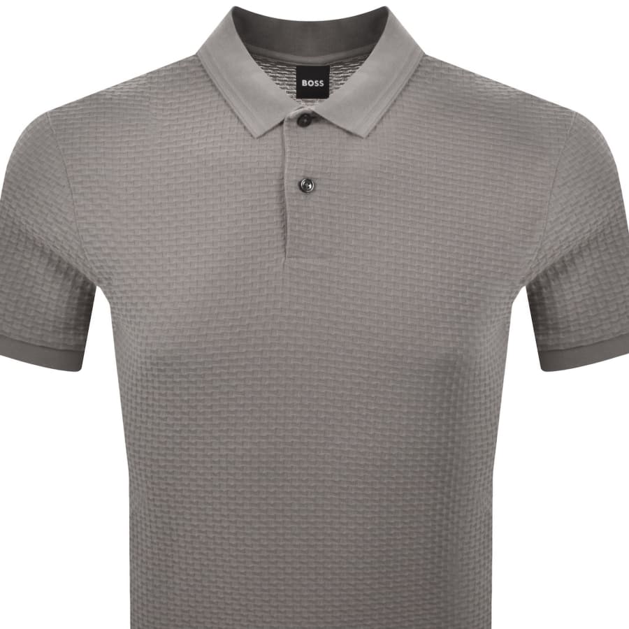 Image number 2 for BOSS Parlay 82 Polo T Shirt Brown