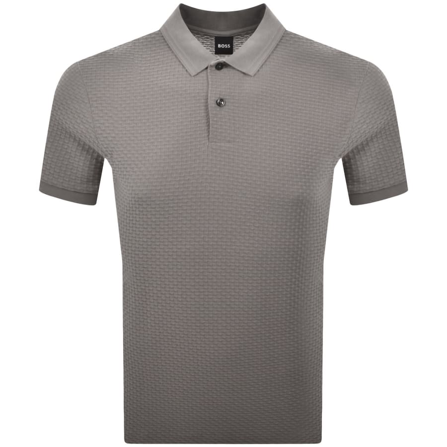 Image number 1 for BOSS Parlay 82 Polo T Shirt Brown